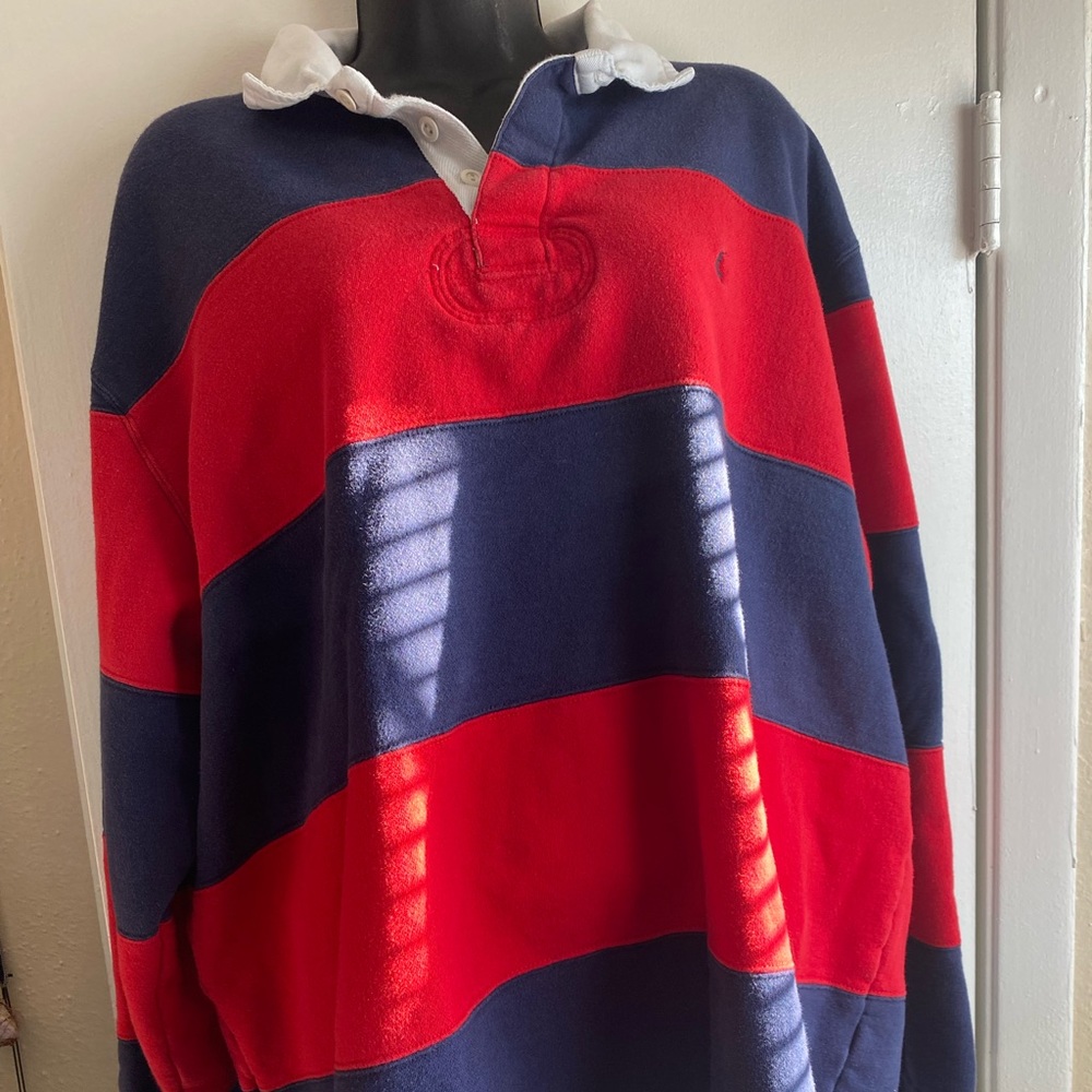 Polo Ralph Lauren Striped Long Sleeve Collar Pullover XL